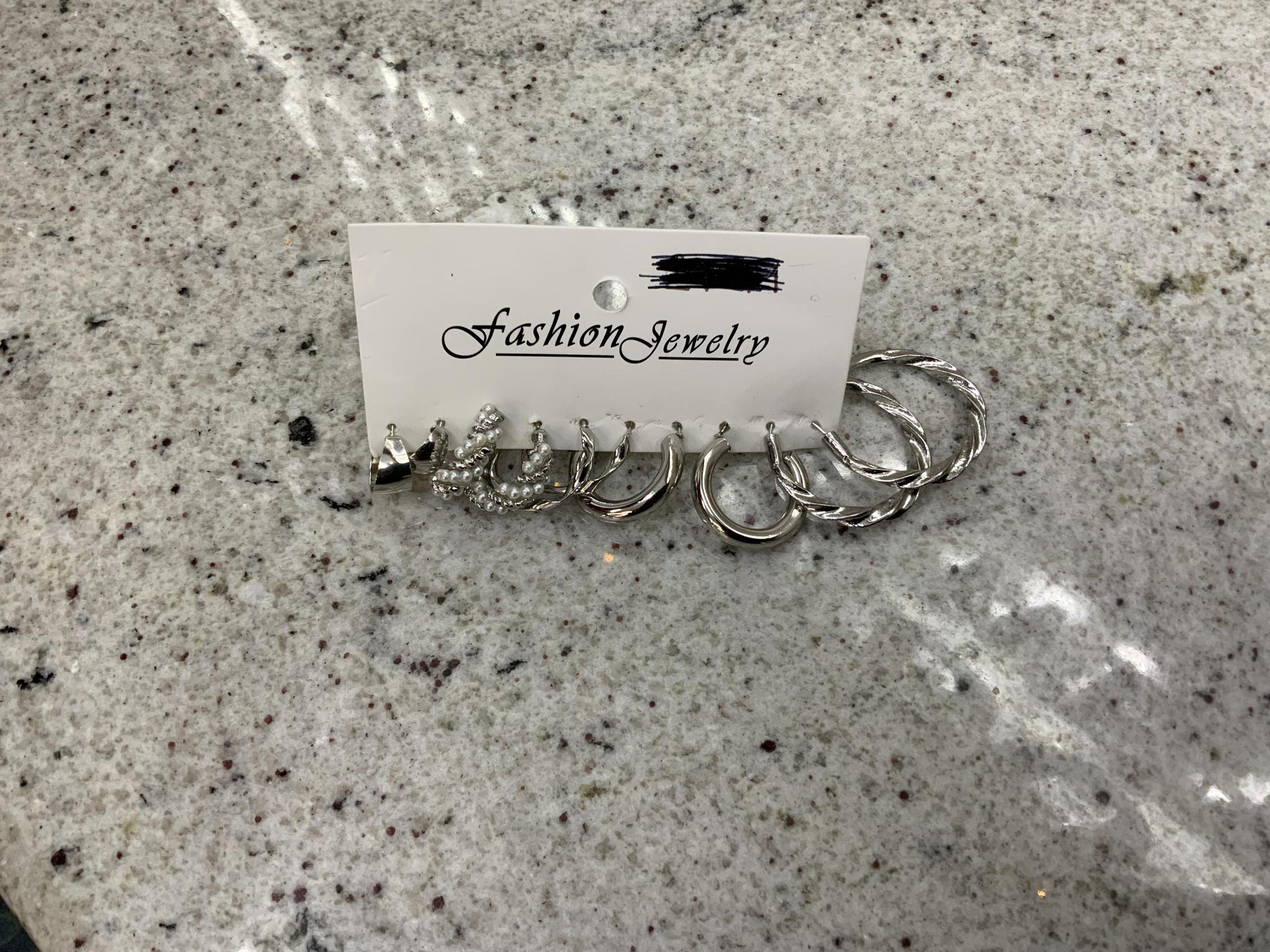 SILVER PLATED EARRINGS