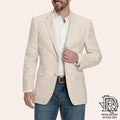 BEIGE | SPORTCOAT | IRON SPUR | MEN WESTERN BLAZER