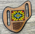 ‘’oscar’’  MEN WESTERN KNIFE SHEATH LIGHT  BROWN