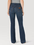 WRANGLER RETRO GREEN JEANS WOMAN HIGH RISE TROUSER |112317722