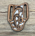 ‘’MARIO’’ | IRON SPUR WESTERN CO.  KNIFE SHEATH WESTERN TOOLED LEATHER