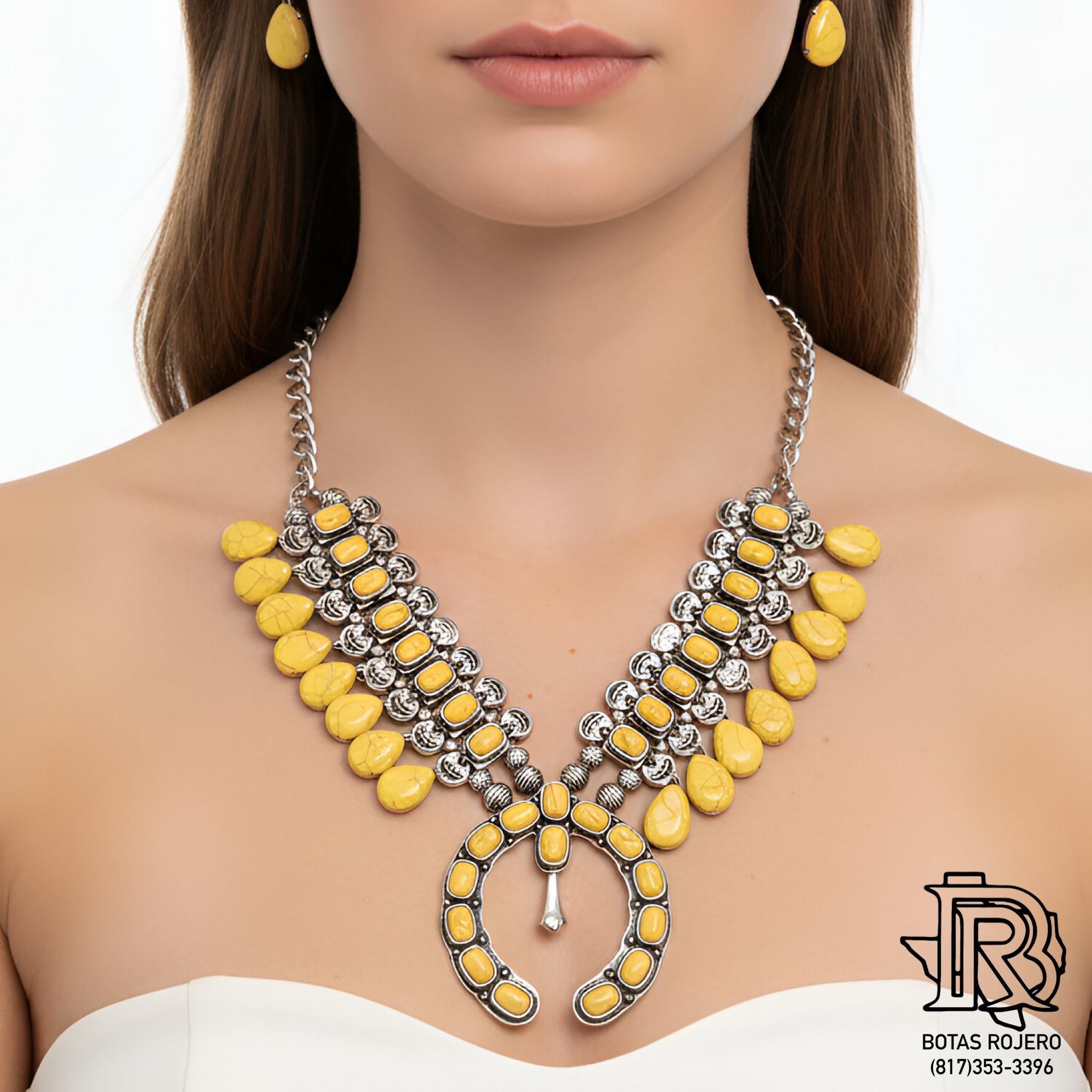 WESTERN YELLOW NECKLACE
