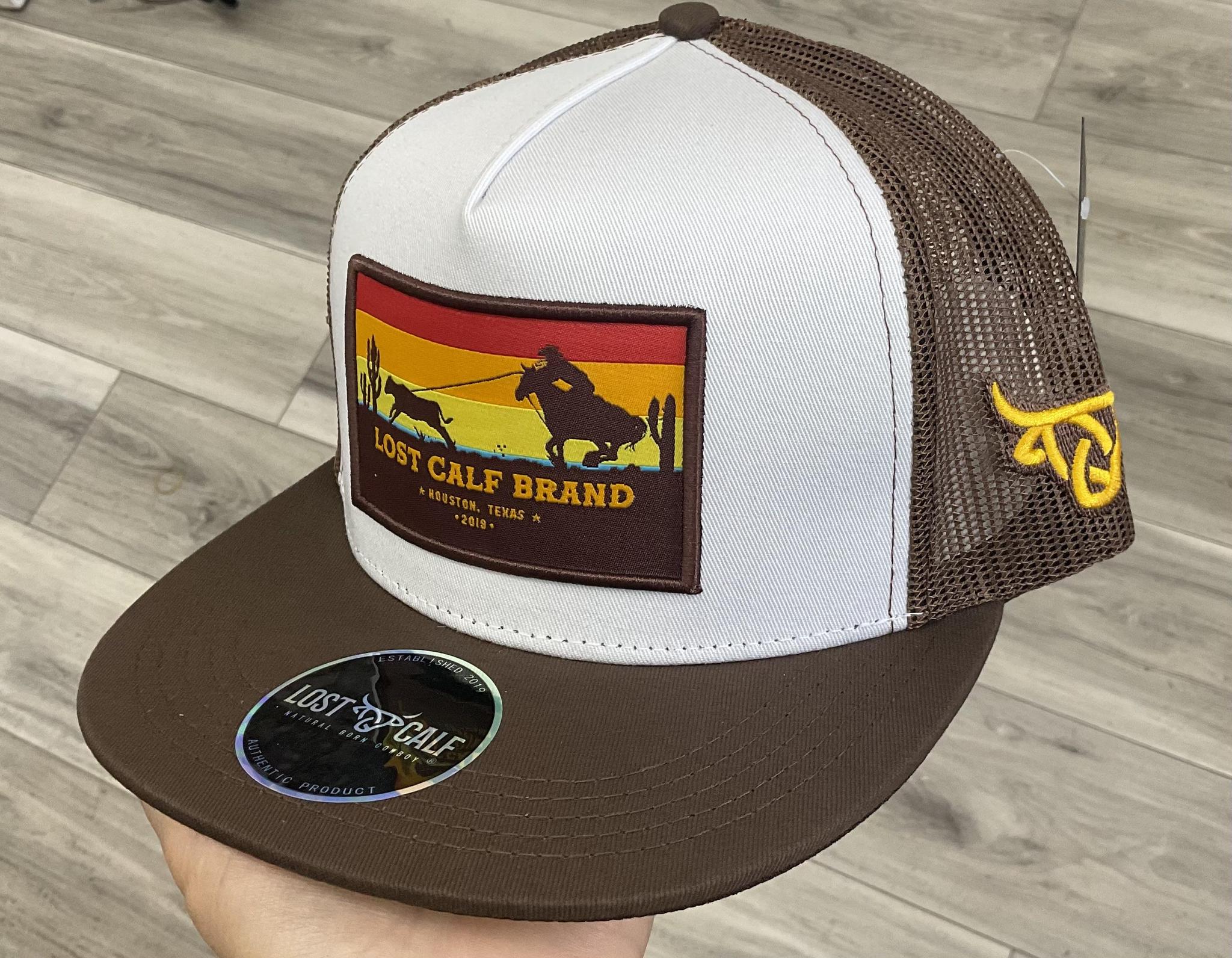 ‘’ROPER FLAT ’’TRUCKER CAP LOST CALF