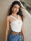 WHITE LEXI BODYSUIT