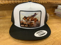 BR BUCKING HORSE BLACK/WHITE/BLACK CAP