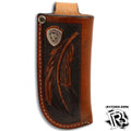 ARIAT KNIFE SHEATH | TOOLED FEATHER