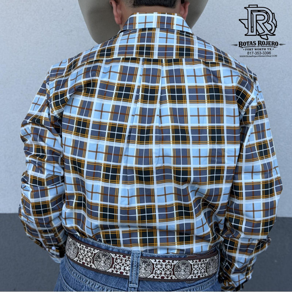 JESSE  | Iron Spur Men’s Western Long Sleeve  Shirt