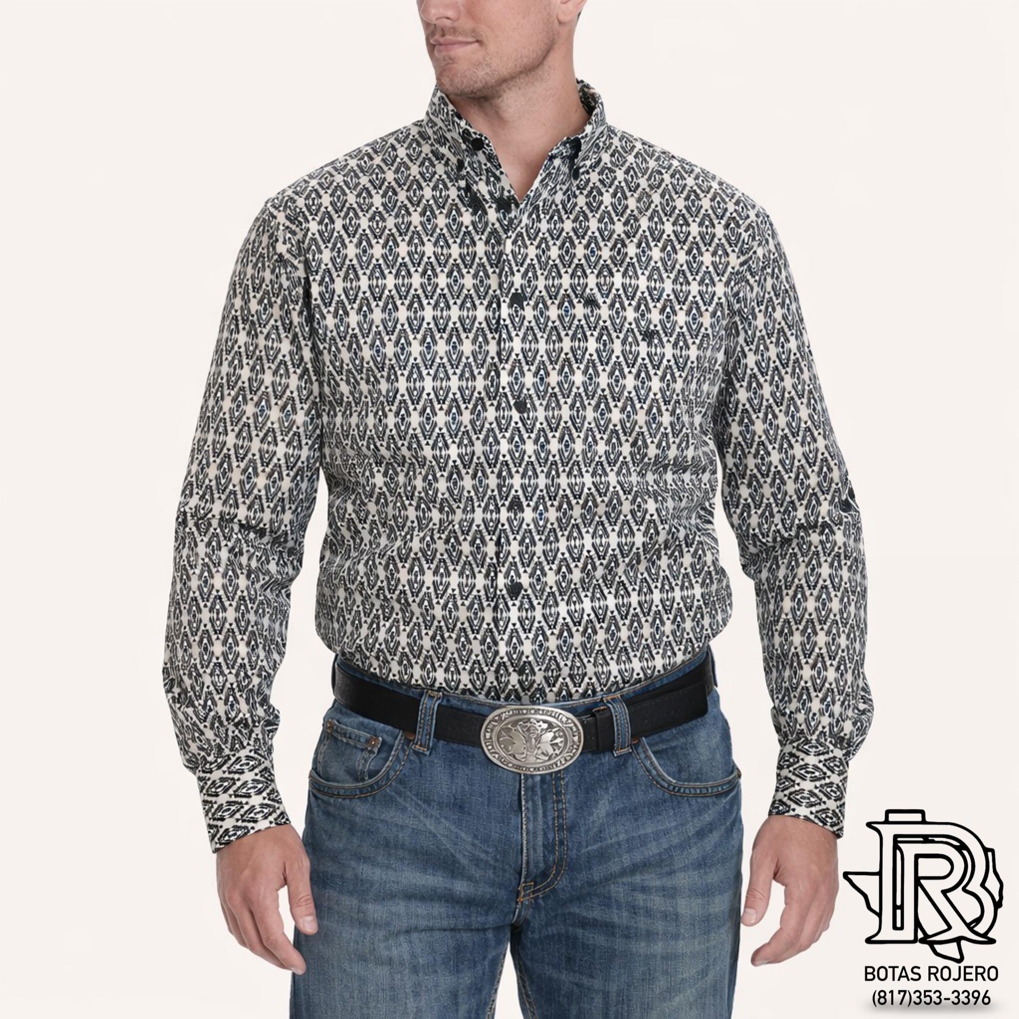 G05 | IRON SPUR | SNAP BUTTON | MEN WESTERN SHIRT