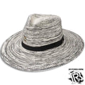 Charlie 1 Horse | Hawaii Ya Natural and Black Straw Hat CSHIYA-3436BN