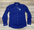 MEN’S ROYAL BLUE PLATINI WESTERN SHIRT |CPL9830