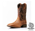 ARIAT Sport Cool VentTEK Wide Square Toe Cowboy Boot 10031446