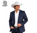 “ Buck “ | MEN WESTERN SPORT COAT NAVY SUEDE