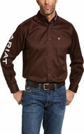 ARIAT MEN SHIRT : COFFEE BEAN