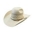 “ FORT WORTH “ KIDS | IRON SPUR WESTERN OPEN CROWN STRAW HAT 4 1/4 inch brim #116