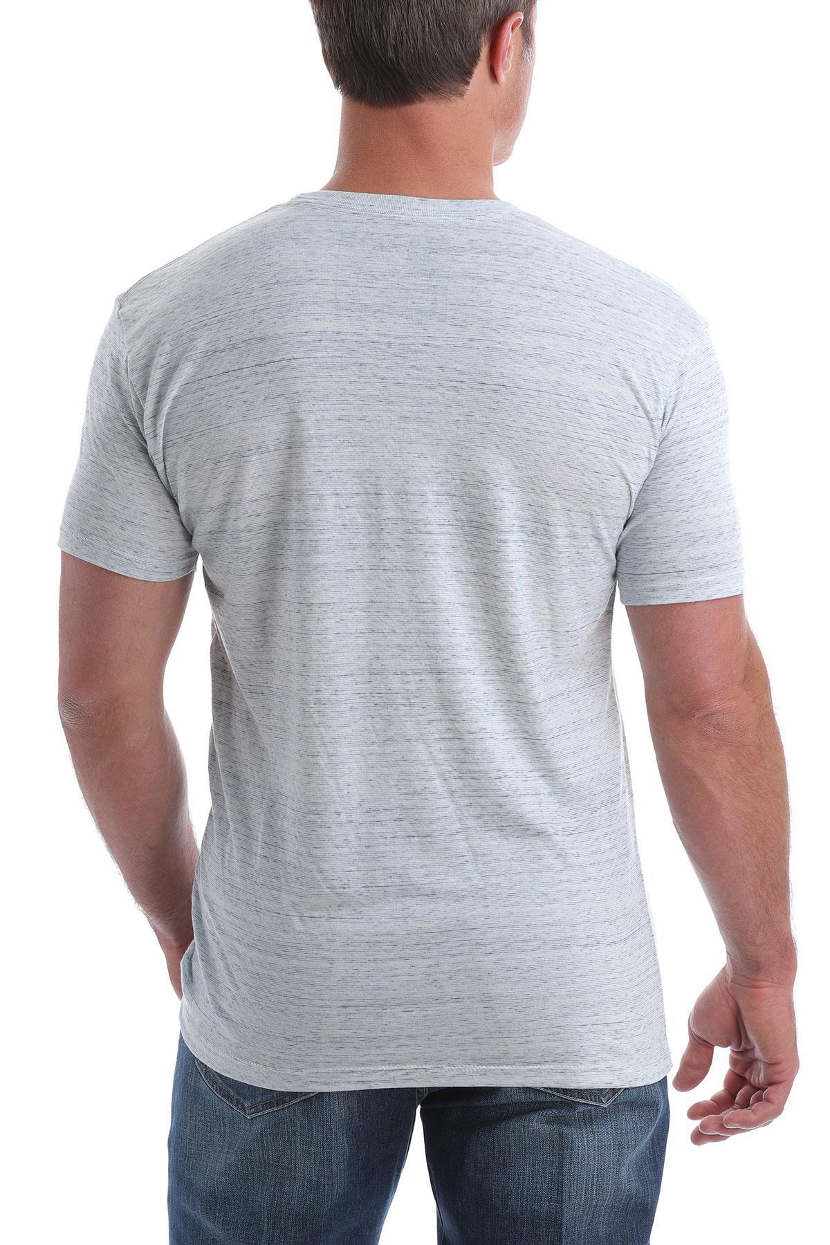 CINCH | MEN T SHIRT HEATHER WHITE