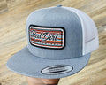 RED DIRT HAT CO SERAPE 2023 HEATHER GREY/WHITE 5 PANEL| RDHC-330