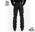 04 | BOOTCUT IRON SPUR BLACK MEN WESTERN JEANS