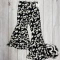 COW PRINT BELL BOTTOMS