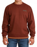 MENS CINCH SWEATSHIRT BURGUNDY |MWK1244001