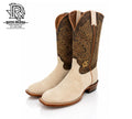 CUTTER TOE “ RENE “ MEN’S ROUGH OUT WESTERN BOOT BY LOS TEJANOS