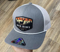 Red Dirt Hat Co Cap - Open Season - Heather Grey / White Cap|RDHC-480