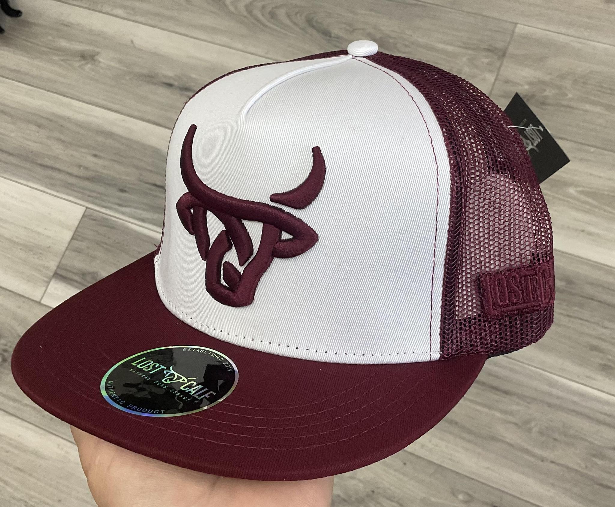 ‘’AGGIE FLAT’’ TRUCKER CAP LOST CALF