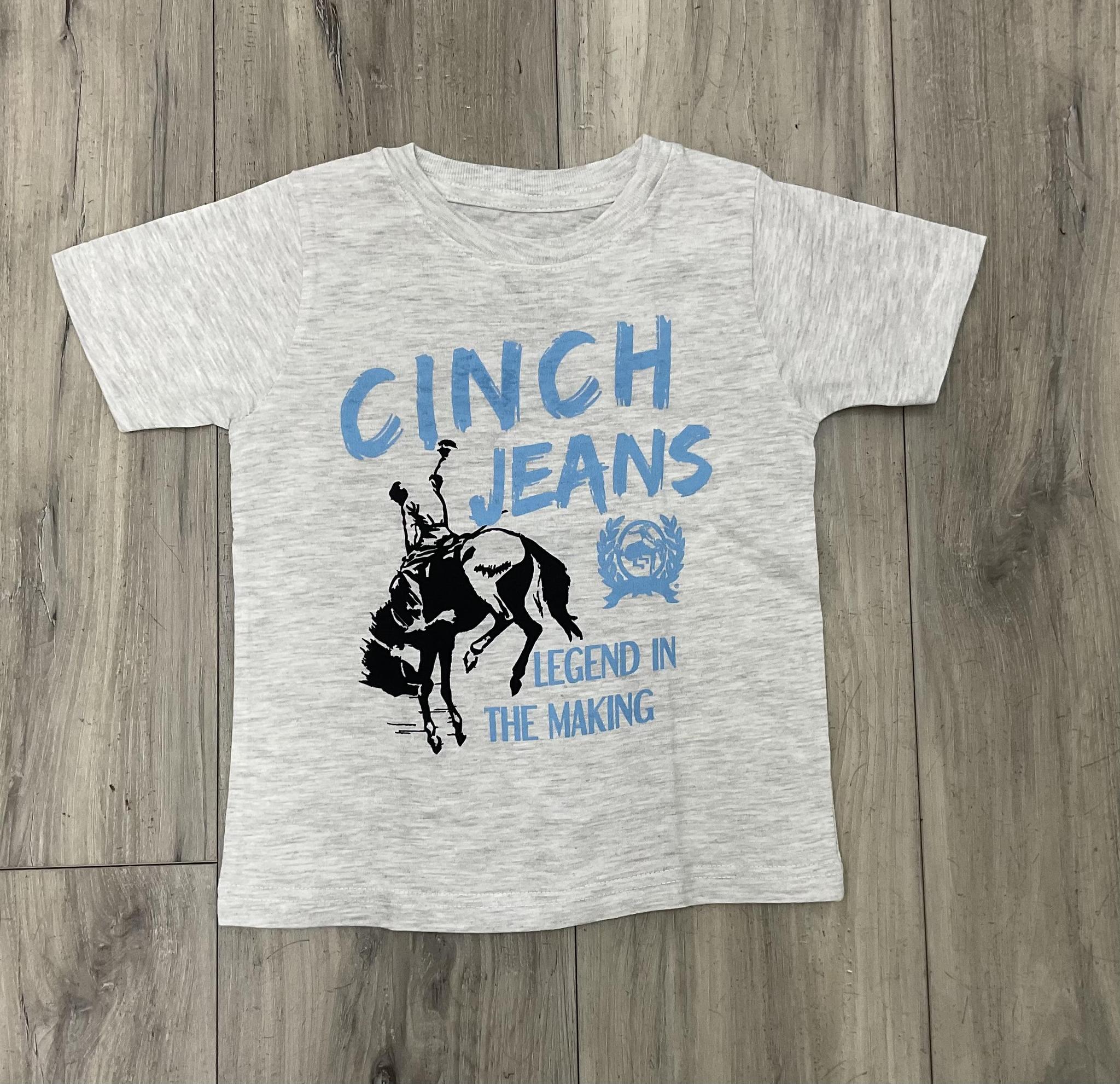 CINCH TODDLER GRAY TEE | MTT7671108