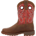 ROCK BRANDS BOOTS WORK BOOTS RED TOP BROWN YOUTH Rkw0377Y