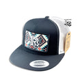 “ Sebastian “ | WESTERN CAP BY BR AZTEC BLACK WHITE