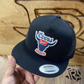 “ COORS LIGHT “ | WESTERN CAP BLACK/BLACK