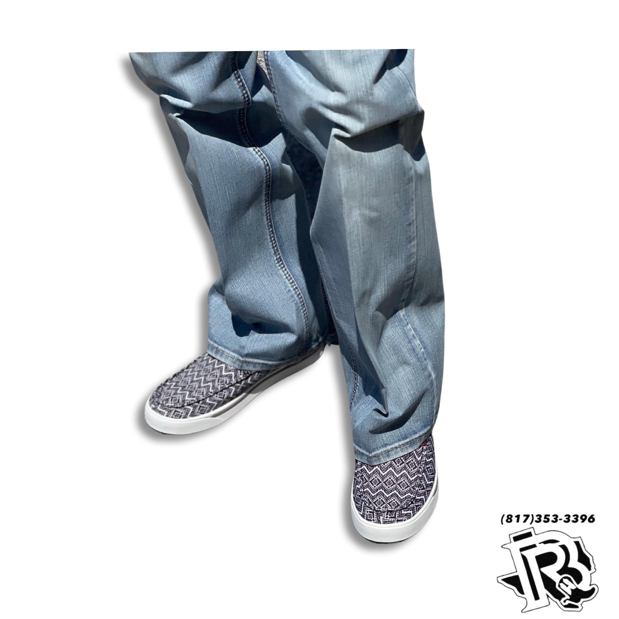 “ Mason “ | MEN'S TWISTED X SHOES GREY AZTEC COWBOY SHOES MHYC027