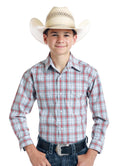 BOY'S ROUGH STOCK SNAP FRONT SHIRT R2S9403