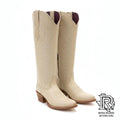 “ CASEY CALF IVORY AILANI “ IRON SPUR WOMENS WESTERN BOOTS