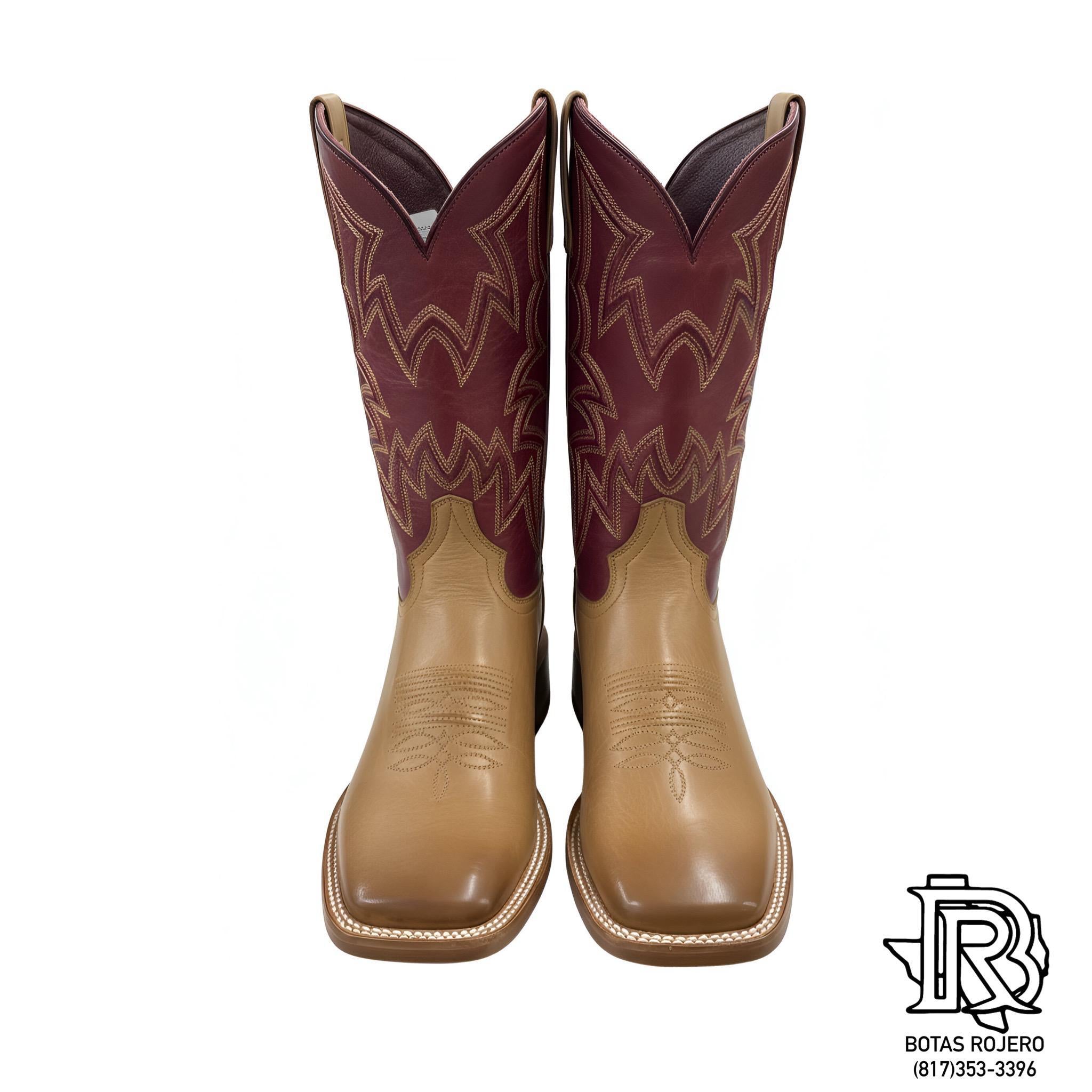 “ CASEY GOLD “ | IRON SPUR ™️ WESTERN SQUARE TOE BOOTS