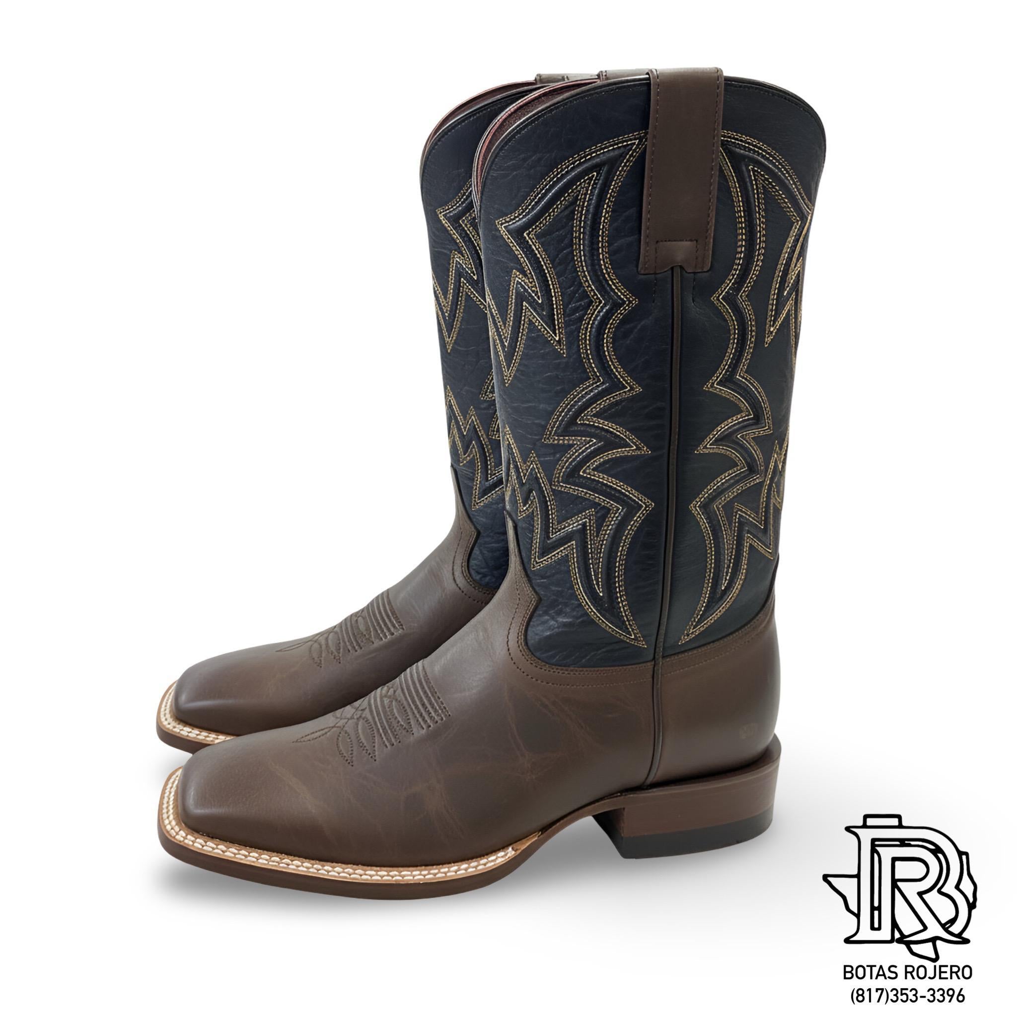 “ CASEY CHOCO “ | IRON SPUR ™️ WESTERN BOOTS SQUARE TOE