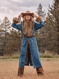 LAINEY WILSON X WRANGLER TRENCH COAT |112382812