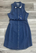 PANHANDLE WOMEN’S. DARK WASH DENIM SLEEVELESS DRESS | LWD0R08456