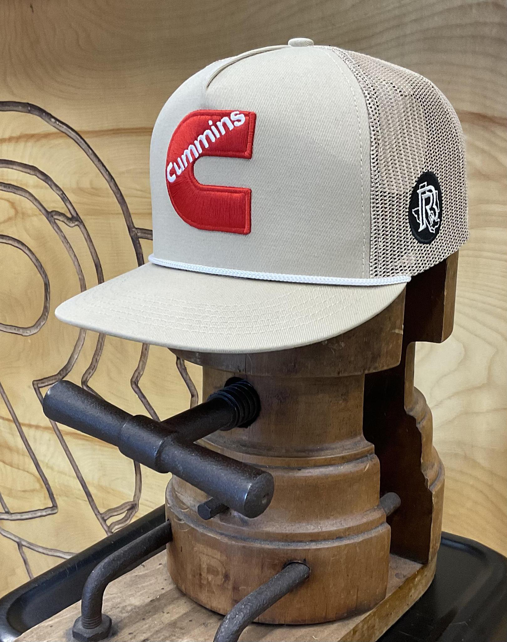 ‘’FABIAN’’ |CUMMINS KHAKI TRUCKER CAP
