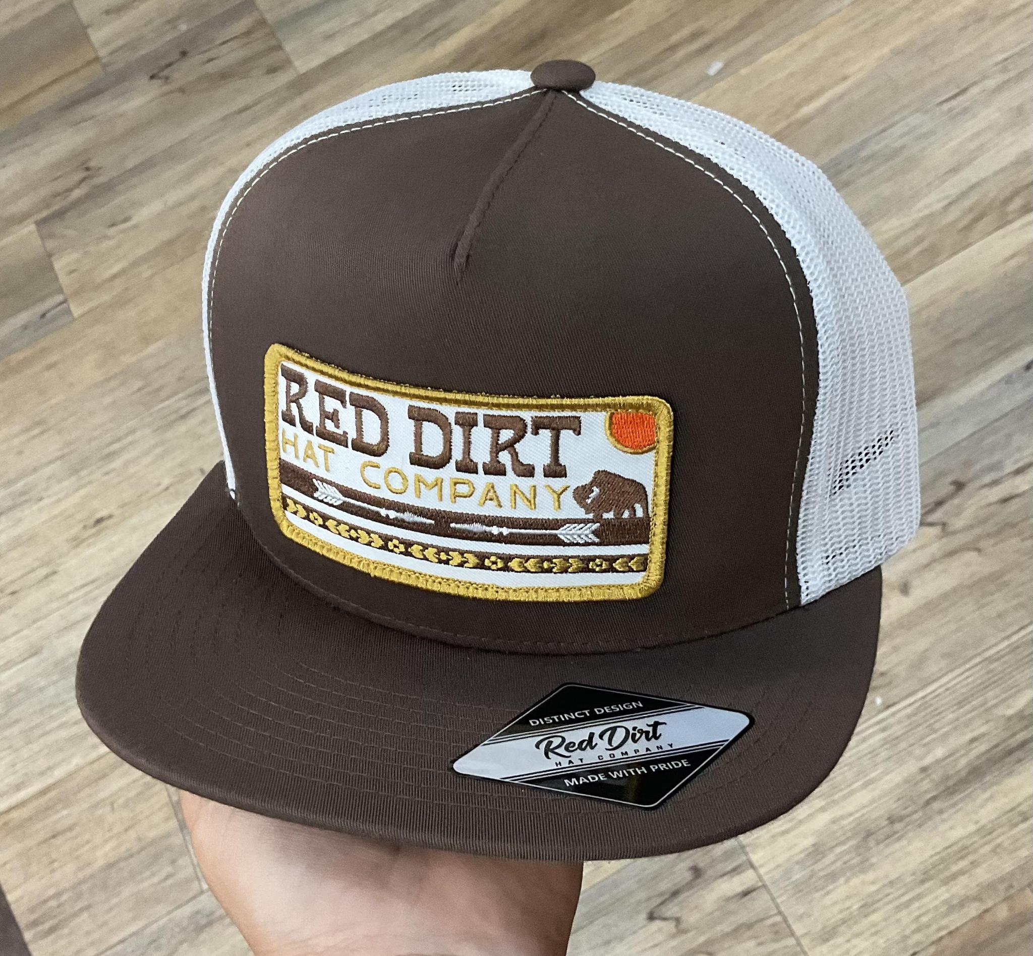 RED DIRT ARROWS  BROWN WHITE  CAP |RDHC-165