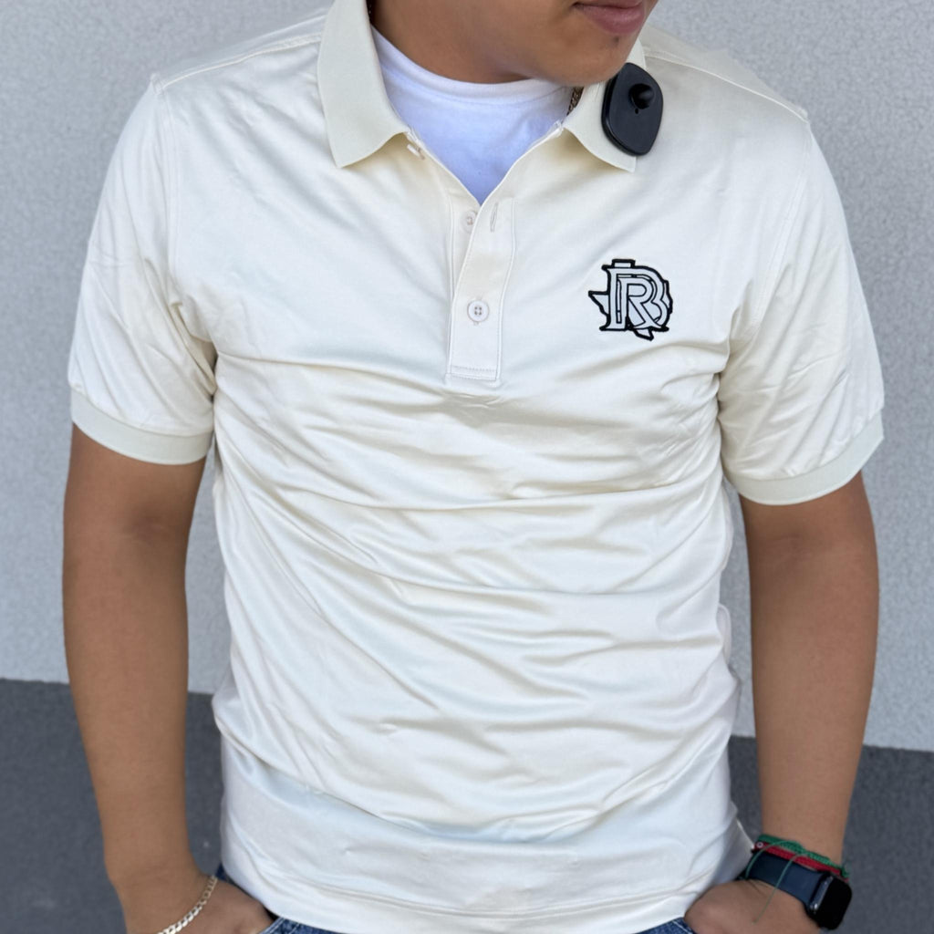 HOUSTON |MEN’S IRON SPUR  POLO VANILLA COLOR