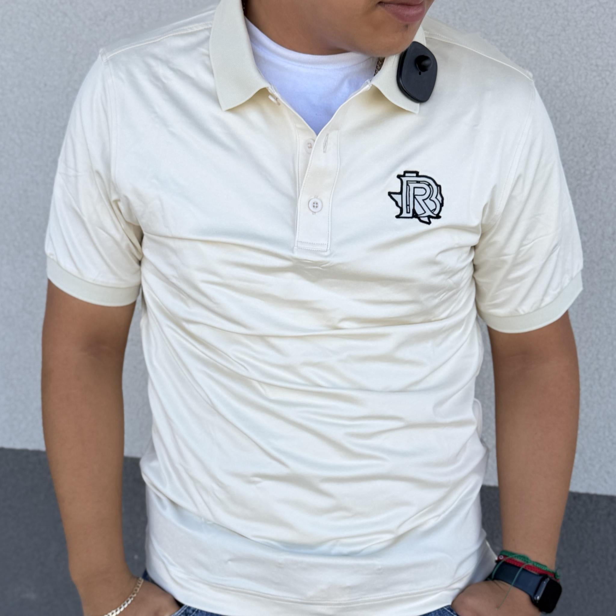 HOUSTON |MEN’S IRON SPUR  POLO VANILLA COLOR
