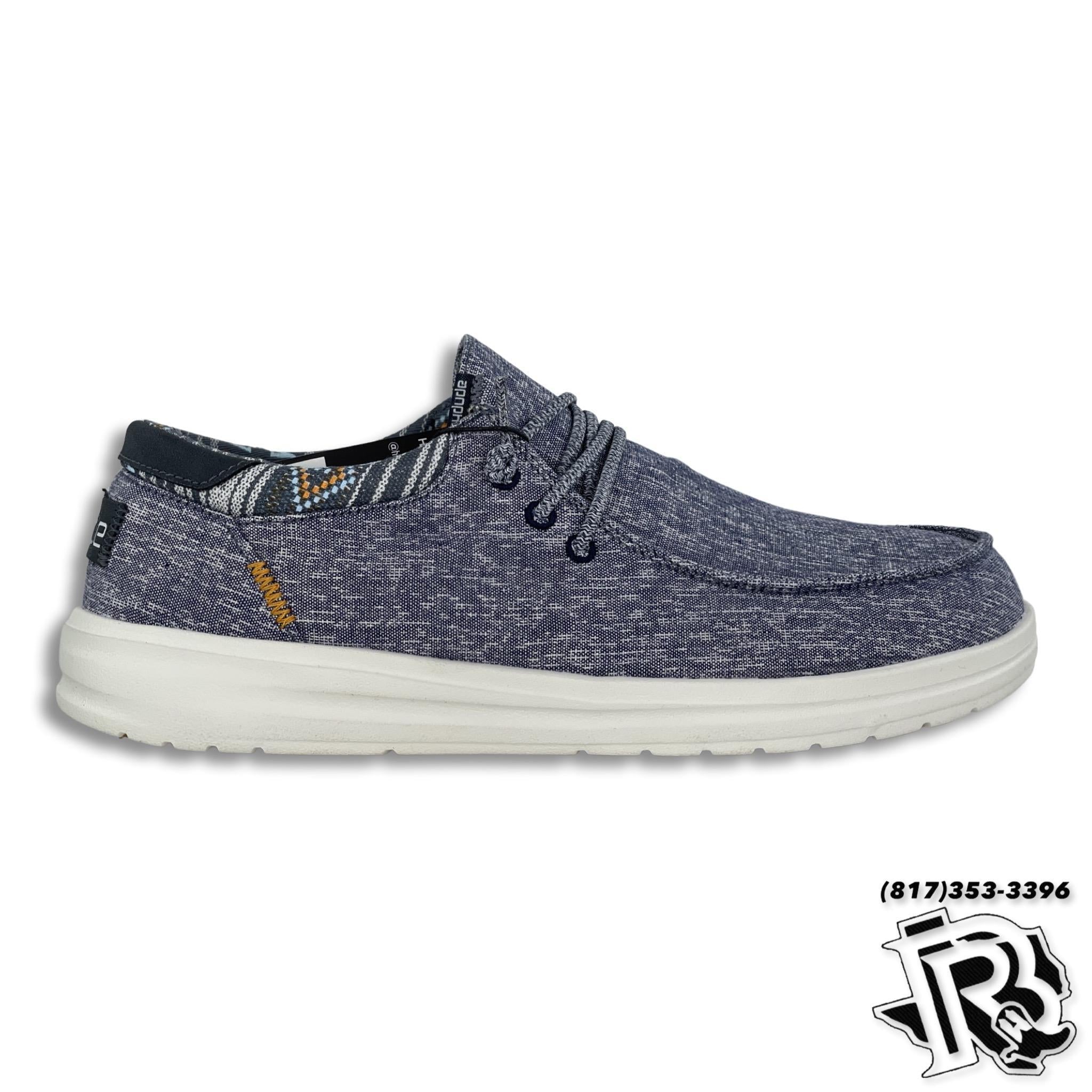 HEY DUDE PAUL CHAMBRAY NAVY (112292524)