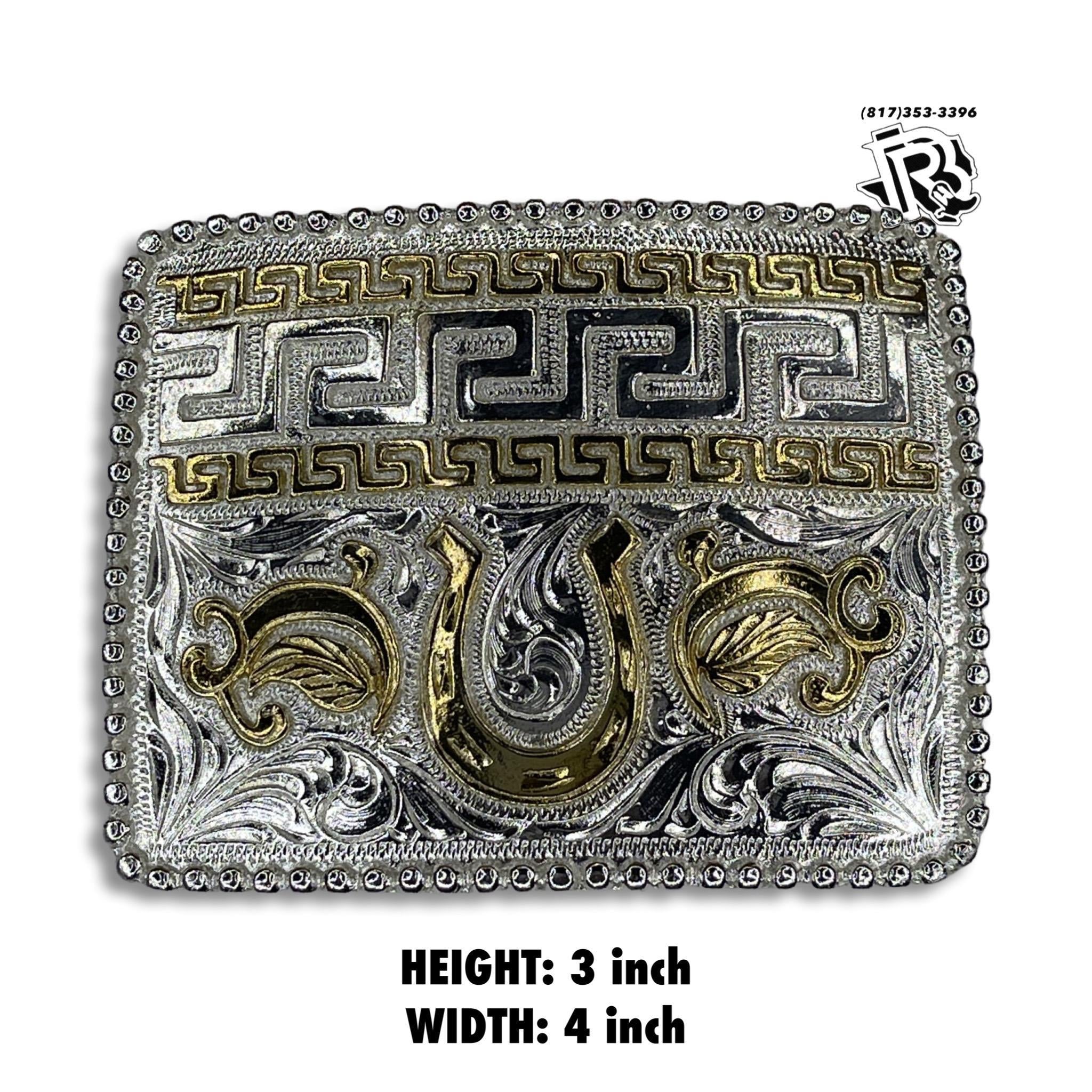 “ Herradura “ | MEN WESTERN BELT BUCKLE SQUARE
