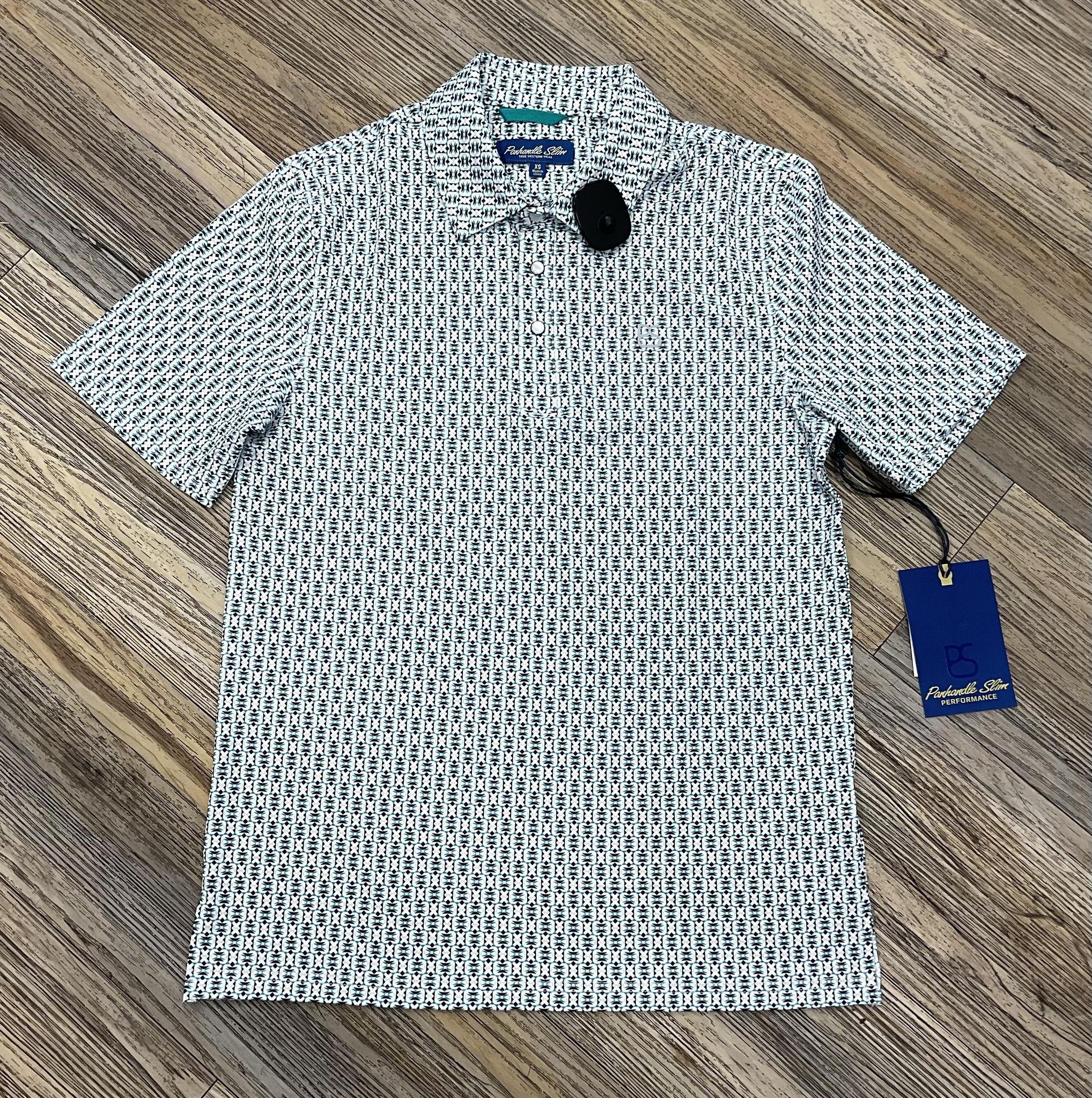 PANHANDLE SLIM AQUA POLO | TM51T05725