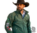 “ Verde “ | Men Ariat Green Softshell Outerwear Jacket 10039459