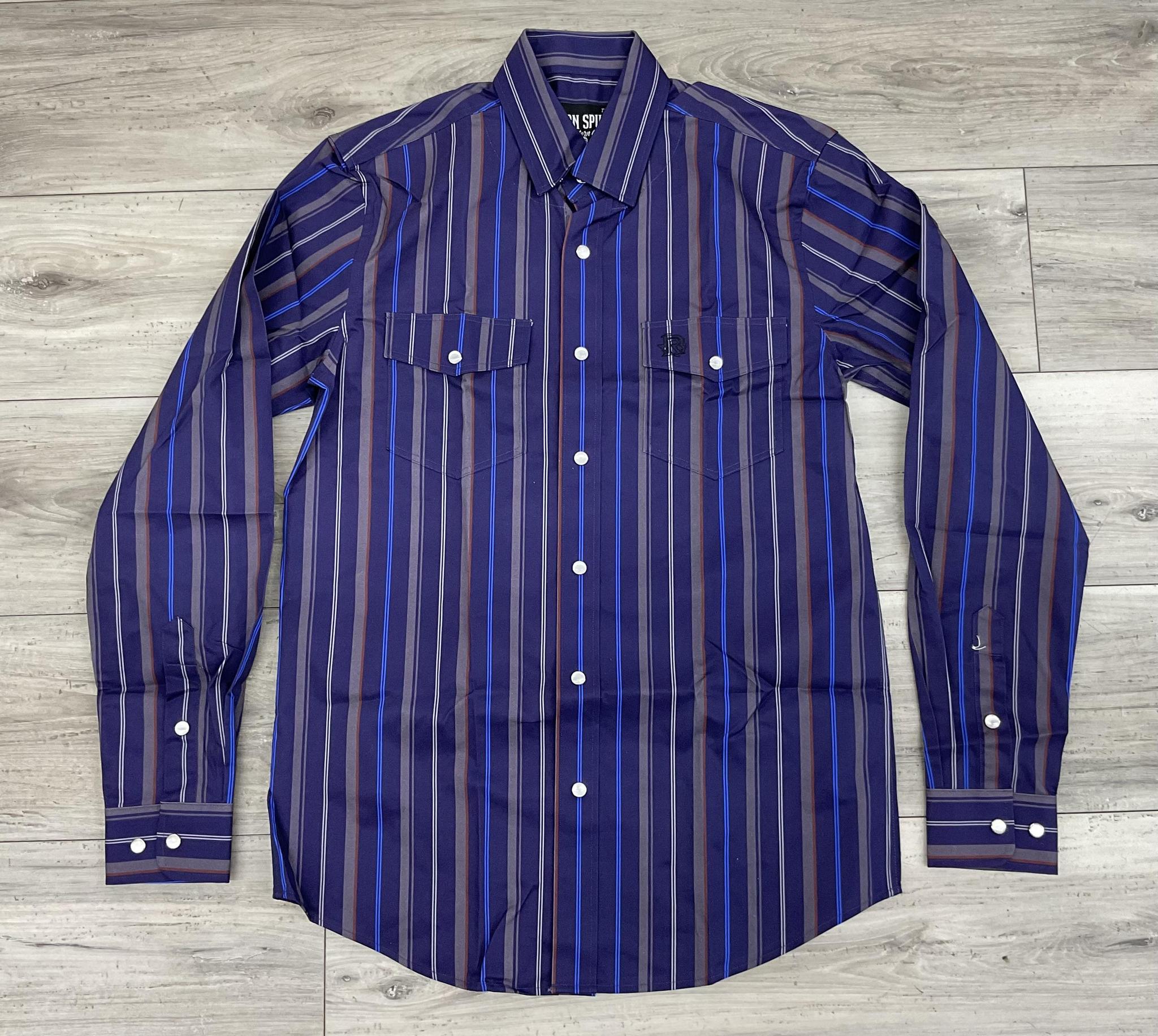 Stetson  | Iron Spur Men’s Western Long Sleeve  Shirt
