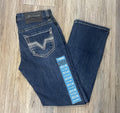 MENS ROCK & ROLL DARK VINTAGE JEANS |BM1RD03668 BLUE LABEL