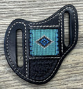 ‘’JAMES’’  MEN WESTERN KNIFE SHEATH BLACK