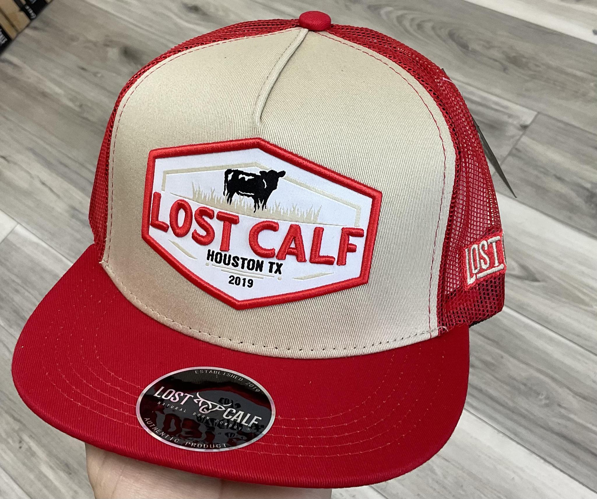 ‘’FARM’’ MEN’S RED CAP LOST CALF LCF00234