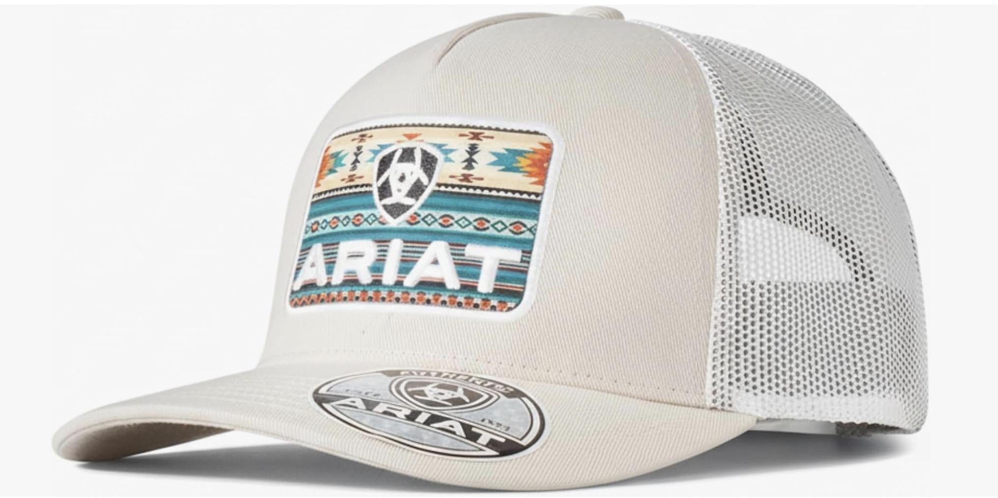 ARIAT BOYS' SOUTHWESTERN PATCH BALL CAP |A300096331